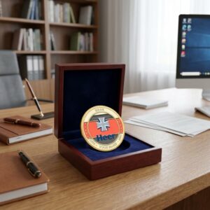 German Army Heer Veteran Coin