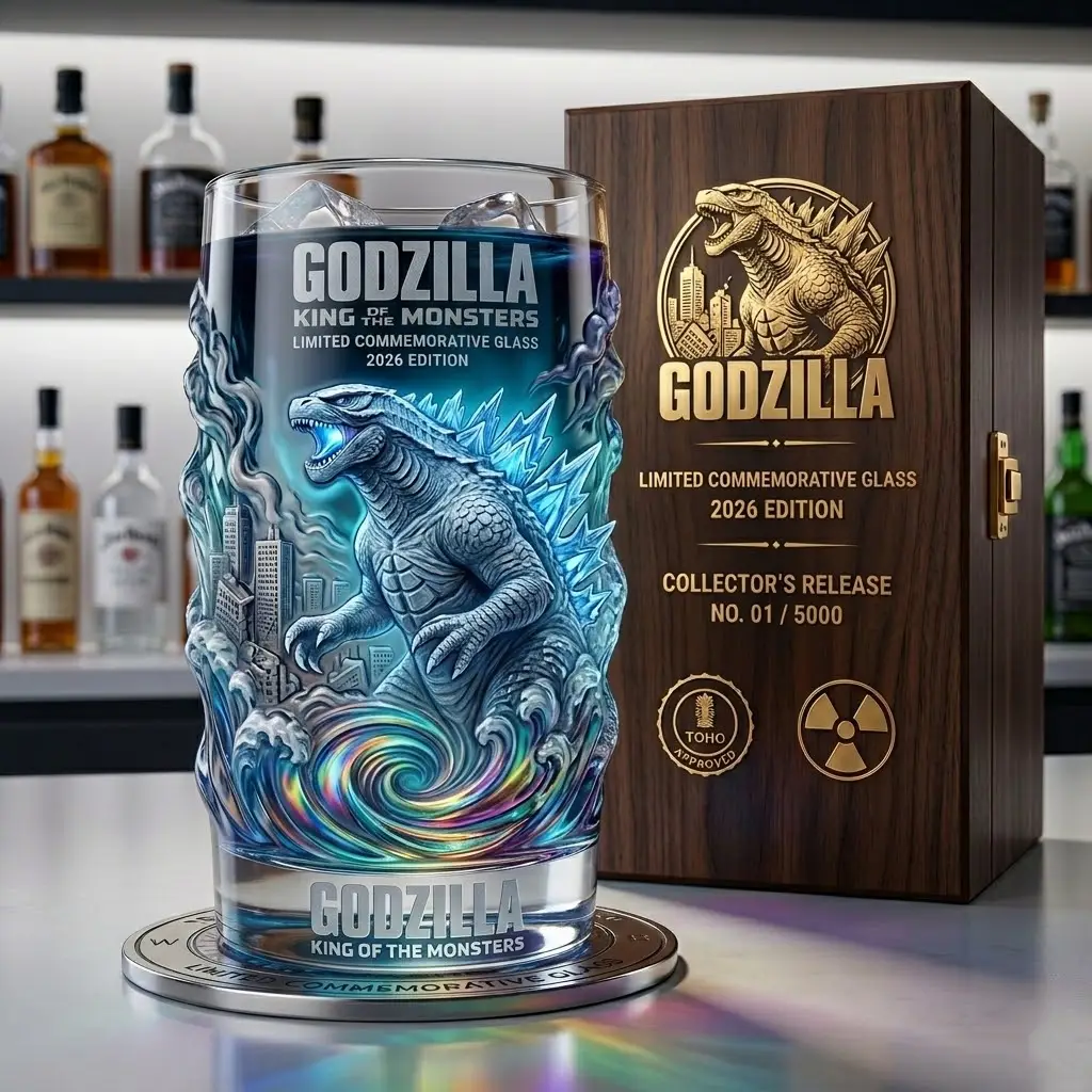 Godzilla 2026 Edition Pint Glass - Front View