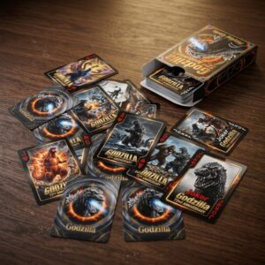Godzilla 72nd Anniversary Playing Cards