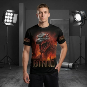 Godzilla Kaiju King of the Monsters 3D T-Shirt