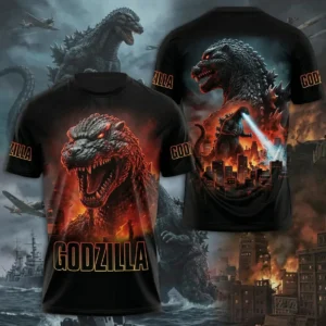Godzilla Kaiju King of the Monsters 3D T-Shirt