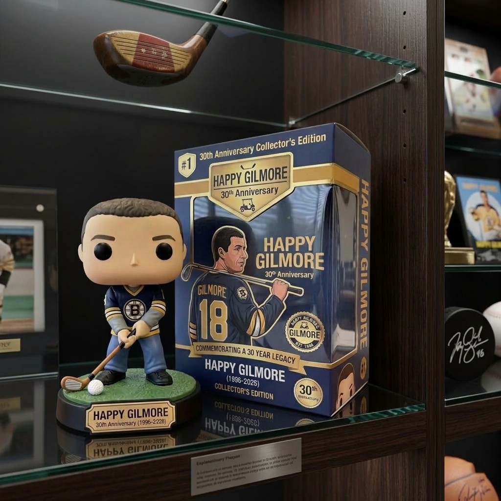 Happy Gilmore 30th Anniversary 1996-2026 Funko Pop Figure - Detail View