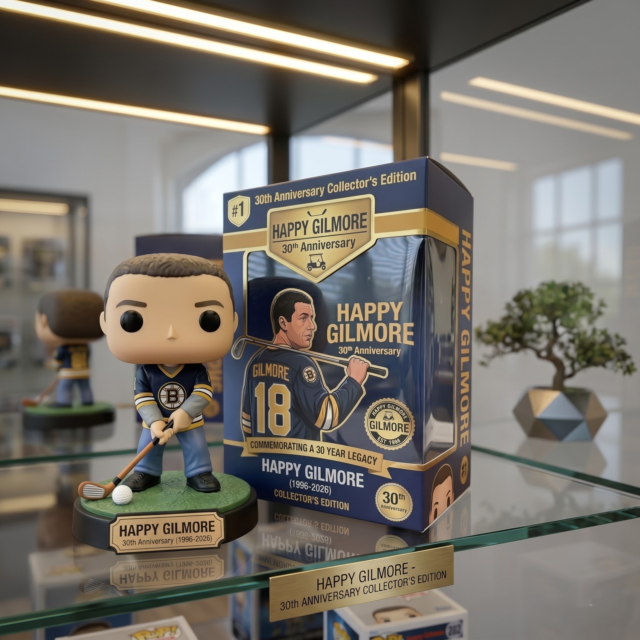 Happy Gilmore 30th Anniversary Collector's Edition Funko Pop Figure - Front View