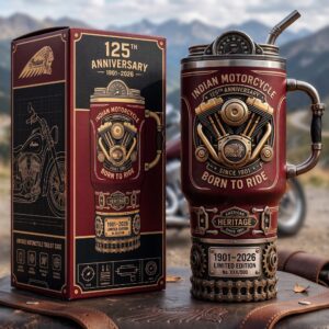 Indian Motorcycle 125th Anniversary Tumbler