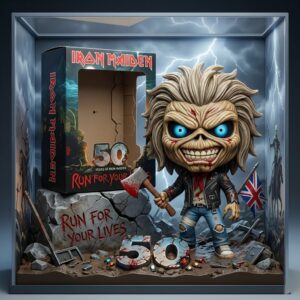 Iron Maiden 50 Years Run For Your Lives Collectible Figure Diorama