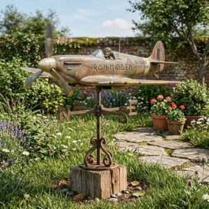 Iron Maiden 50 Years Up The Irons Spitfire Weathervane