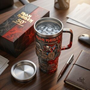 Iron Maiden 50th Anniversary 1975-2025 Collector Edition Tumbler
