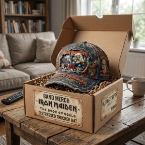 Iron Maiden 50th Anniversary Number of the Beast Baseball Cap
