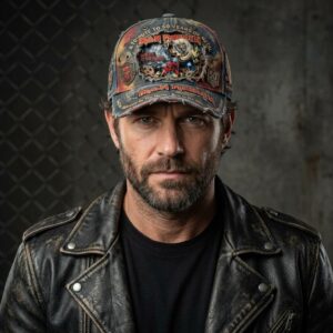 Iron Maiden 50th Anniversary Number of the Beast Baseball Cap