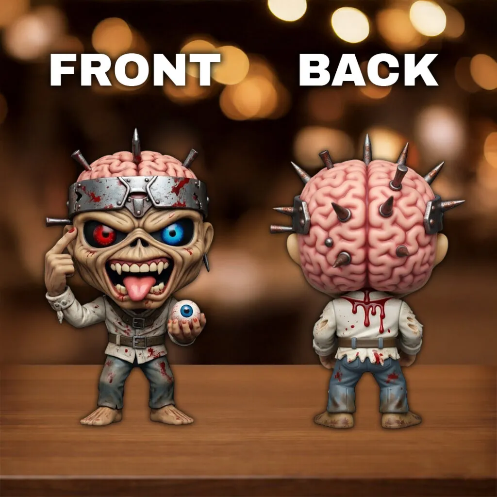 Iron Maiden Can I Play With Madness Funko Pop Figure - Detail View