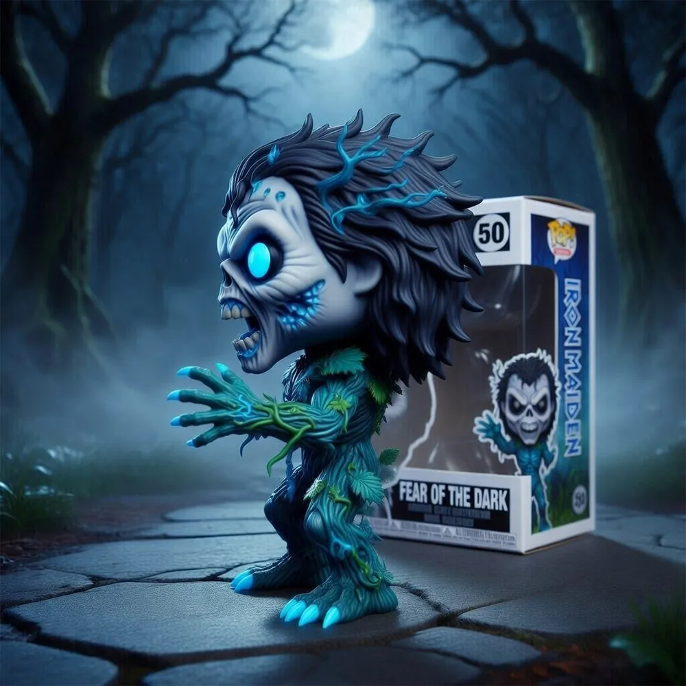 Iron Maiden Fear of the Dark Funko Pop Figure - Detail View