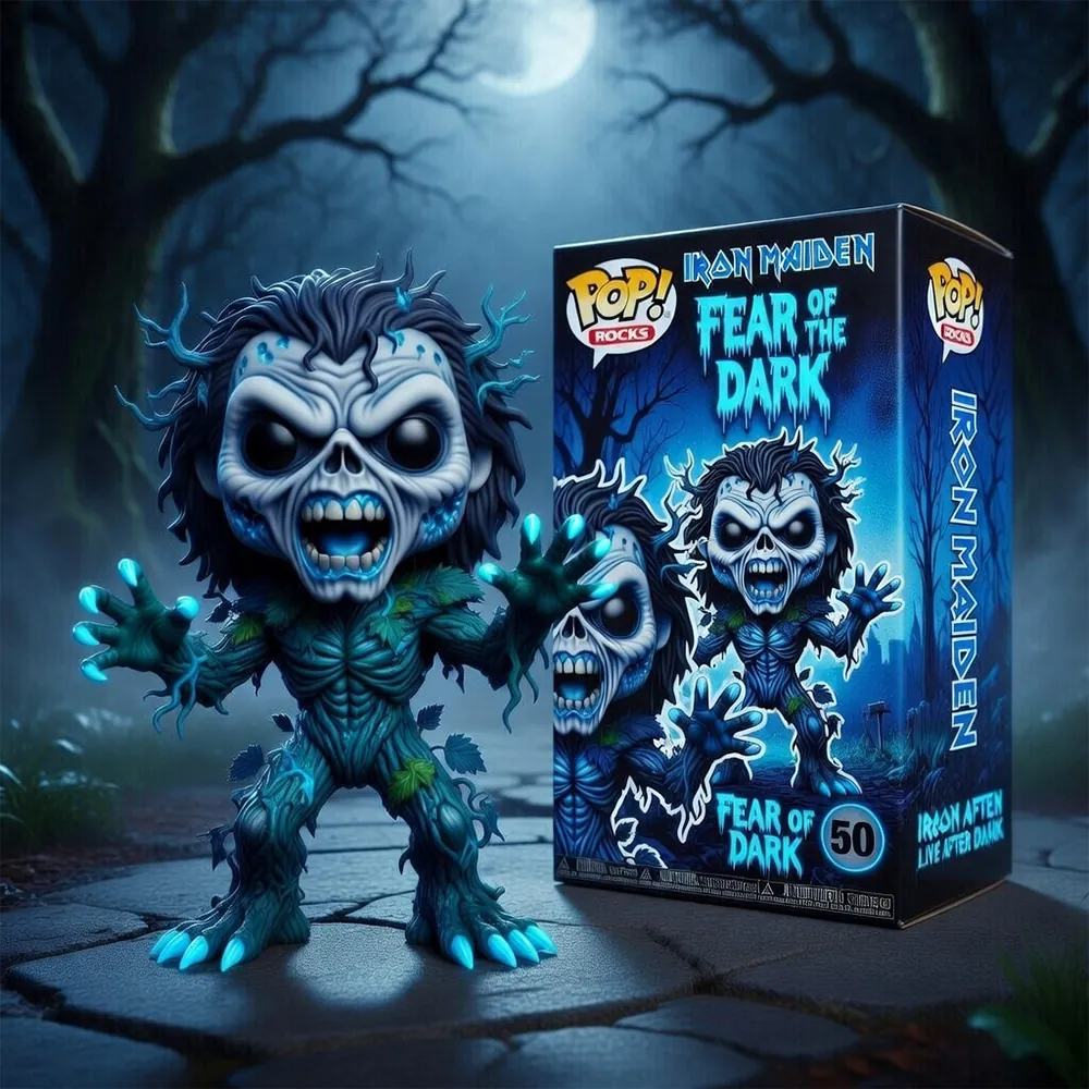 Iron Maiden Fear of the Dark Funko Pop Figure - Front View