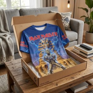 Iron Maiden Powerslave Run For Your Lives T-Shirt
