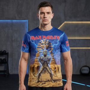 Iron Maiden Powerslave Run For Your Lives T-Shirt