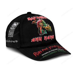 Iron Maiden Run For Your Lives World Tour 2026 Hat