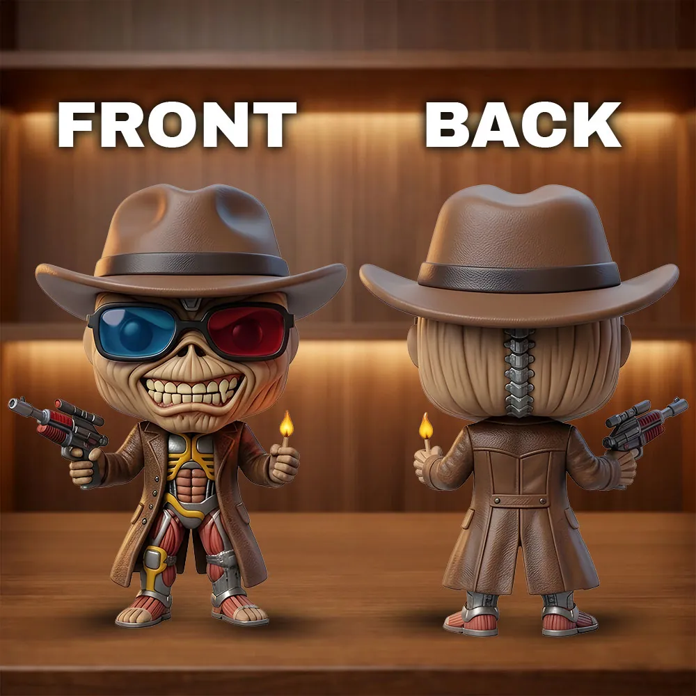 Iron Maiden Somewhere In Time Eddie Funko Pop - Detail View