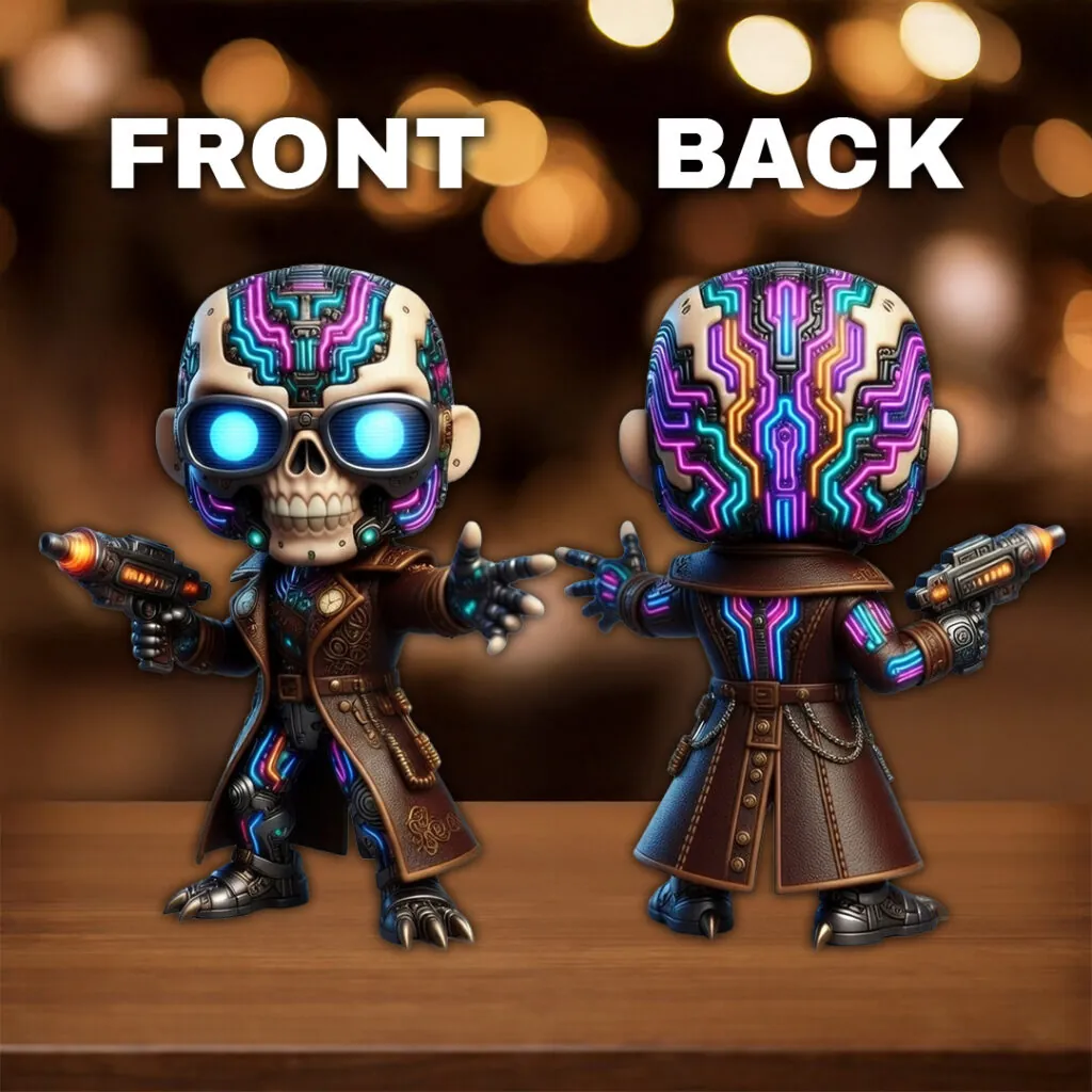 Iron Maiden Somewhere In Time Funko Pop Figure - Detail View