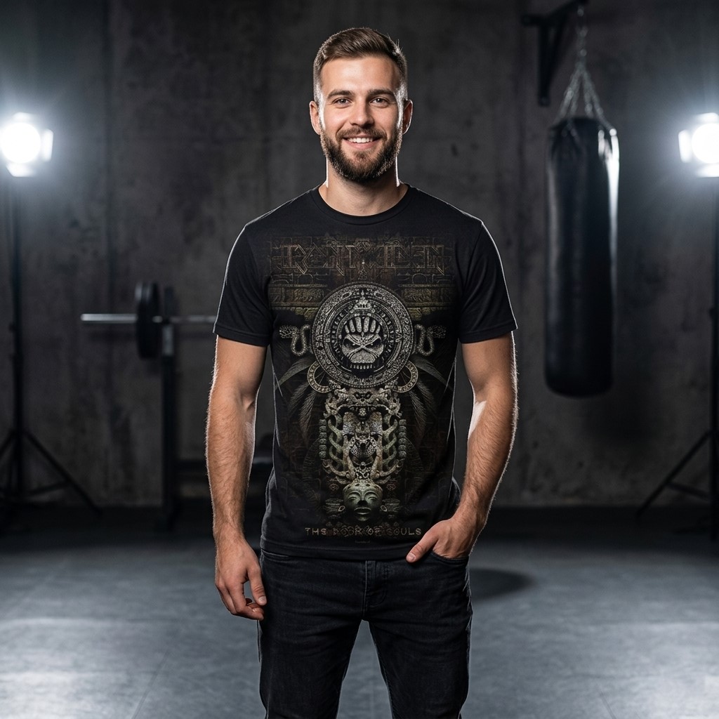 Iron Maiden The Book of Souls T-Shirt - Front View