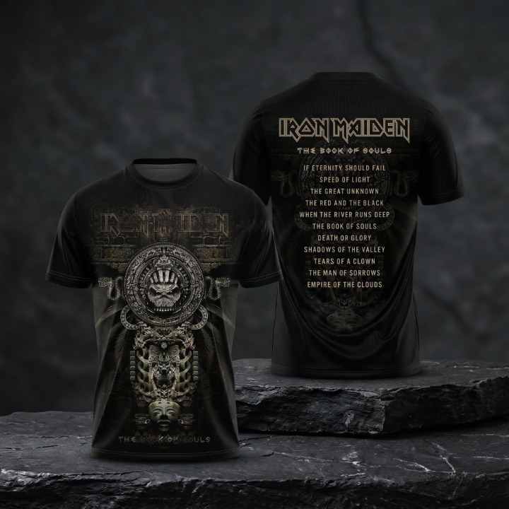 Iron Maiden The Book of Souls T-Shirt - Front View