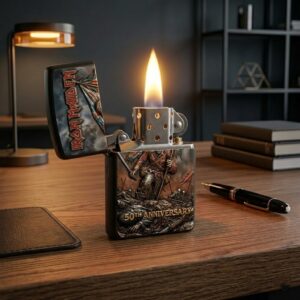 Iron Maiden The Trooper 50th Anniversary Lighter