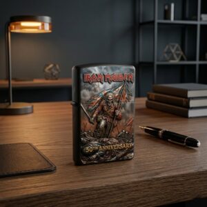 Iron Maiden The Trooper 50th Anniversary Lighter