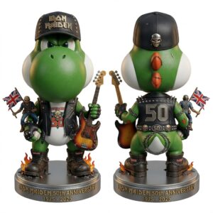 Iron Maiden Yoshi 50th Anniversary Collectible Figure