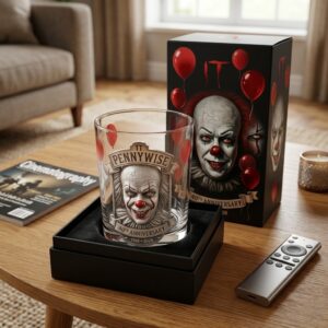 IT Pennywise 40th Anniversary 1986-2026 Whiskey Glass