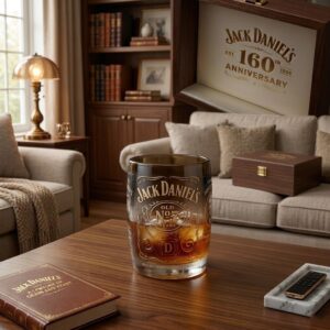 Jack Daniel's 160th Anniversary 1866 Whiskey Glass