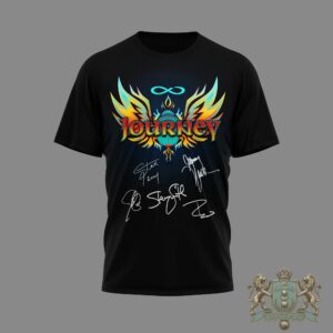 Journey Final Frontier Tour 2026 Signatures T-Shirt