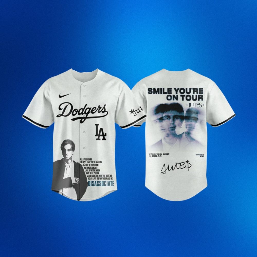 Los Angeles Dodgers Baseball Jersey - Front View