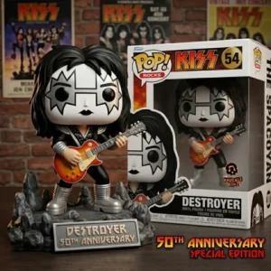 KISS The Spaceman Destroyer 50th Anniversary Funko Pop Vinyl Figure