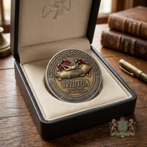 Led Zeppelin 58th Anniversary 1968-2026 Coin