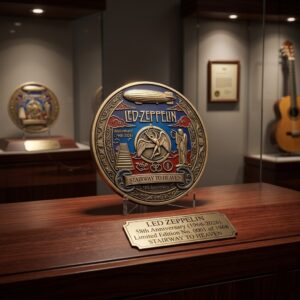 Led Zeppelin 58th Anniversary Stairway to Heaven Commemorative Coin
