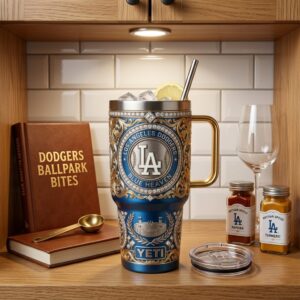 Los Angeles Dodgers Blue Heaven Bling Diamond Tumbler