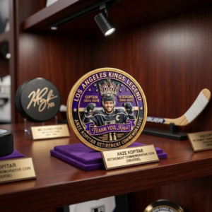 Los Angeles Kings Anze Kopitar Retirement Commemorative Coin