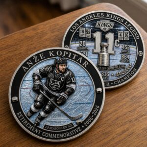 Los Angeles Kings Retirement Commemorative Coin