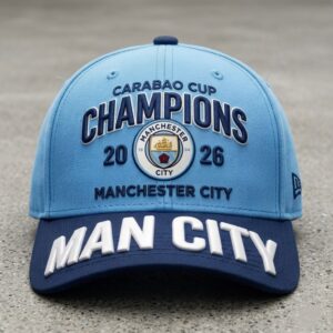 Manchester City Carabao Cup Champions 2026 Cap