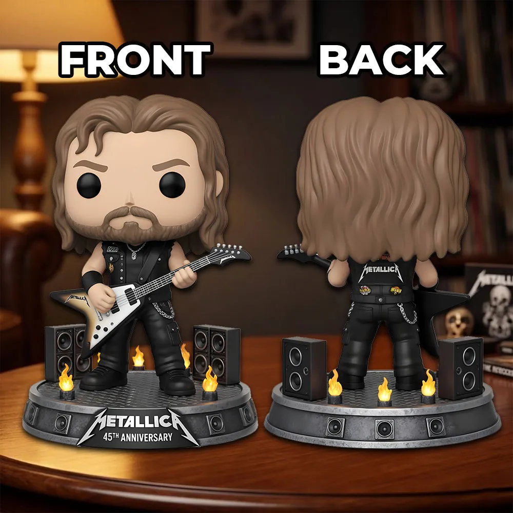 Metallica 45th Anniversary Funko Pop Figure - Front View