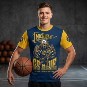 Michigan Wolverines 2026 National Champions Go Blue EST 1988 T-Shirt
