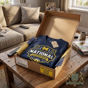 Michigan Wolverines 2026 NCAA Men's Basketball National Champions T-Shirt