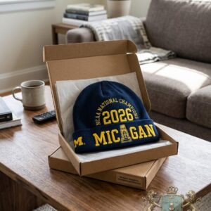 Michigan Wolverines 2026 NCAA National Champions brimless cap