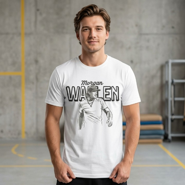 Morgan Wallen N. American Tour 2026 T-Shirt - Detail View