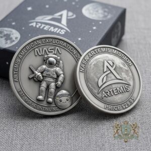 NASA Artemis American Exploration 2024 Commemorative Coin