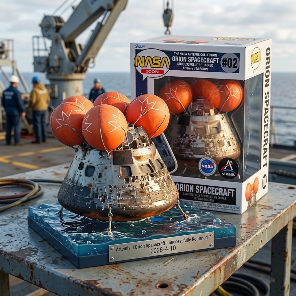NASA Artemis II Orion Spacecraft Successfully Returned 2026 Figure - Front View