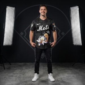 New York Mets One Piece Luffy Gear 5 Yamato Baseball Jersey