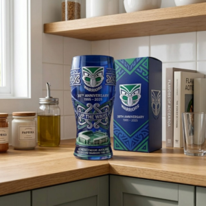 New Zealand Warriors 30th Anniversary Pint Glass