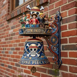 One Piece Straw Hat Pirates Crew Wall Mounted Bell