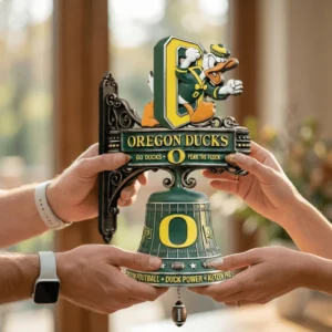 Oregon Ducks Fear The Flock Wall Bell
