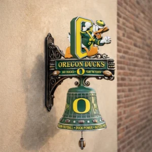 Oregon Ducks Fear The Flock Wall Bell