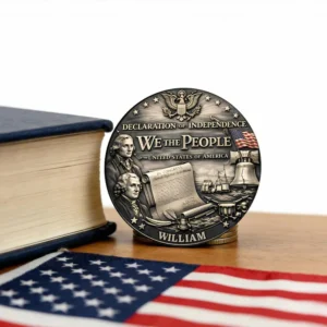Personalized We The People 250th Anniversary of Independence 1776-2026 Coin